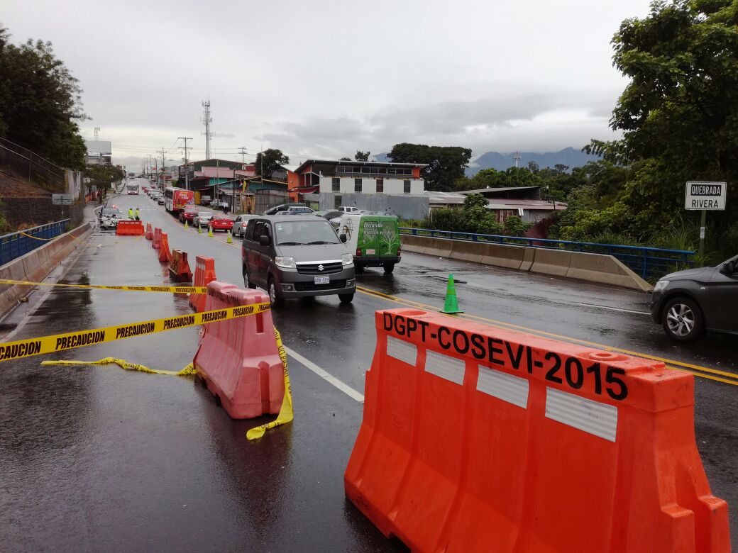 Entrada a Tibás tendrá paso regulado durante varios meses