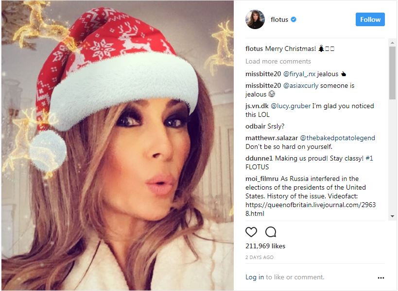 Felicitaciones de Navidad que hicieron arder las redes sociales