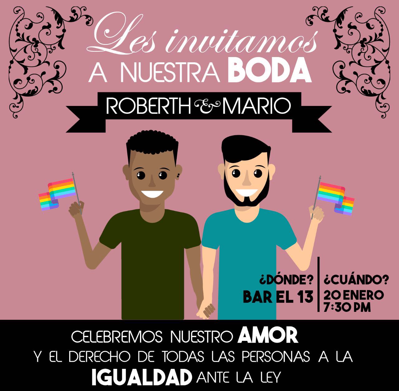 Primer matrimonio igualitario en Costa Rica 