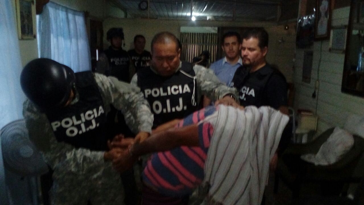 Alonso Gerardo Ríos Mairena fue acusado en los Tribunales de Liberia