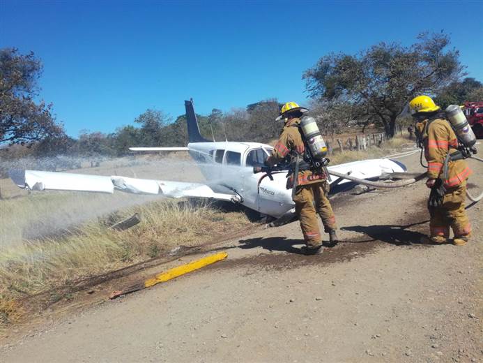 Cae Avioneta en Guanacaste