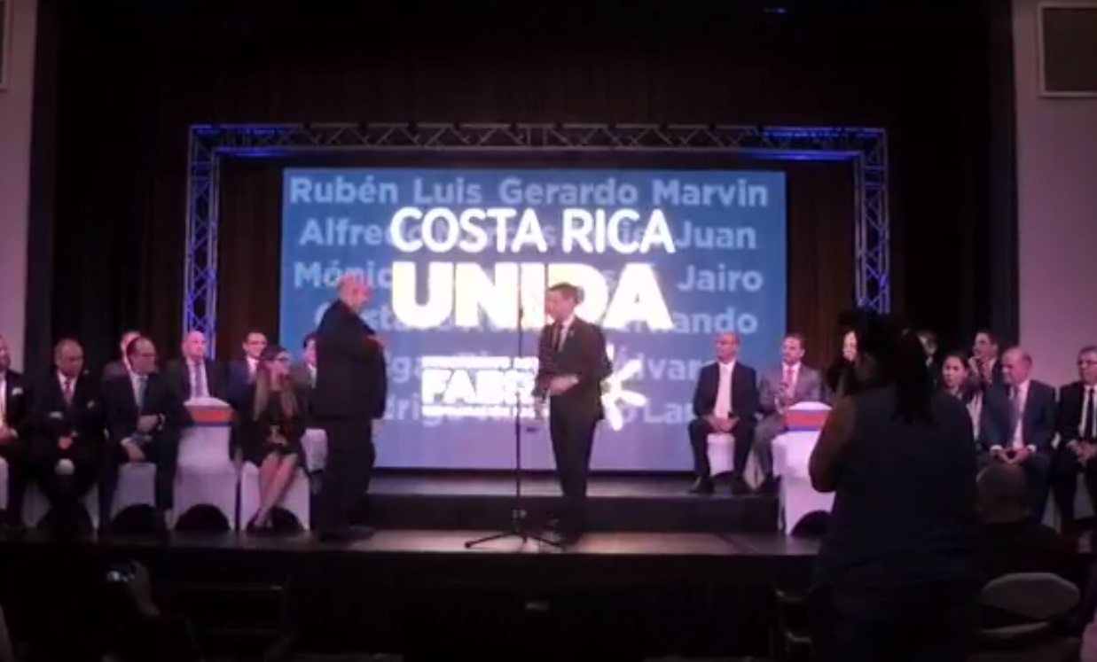 (+VIDEO) Fabricio Alvarado presenta equipo económico