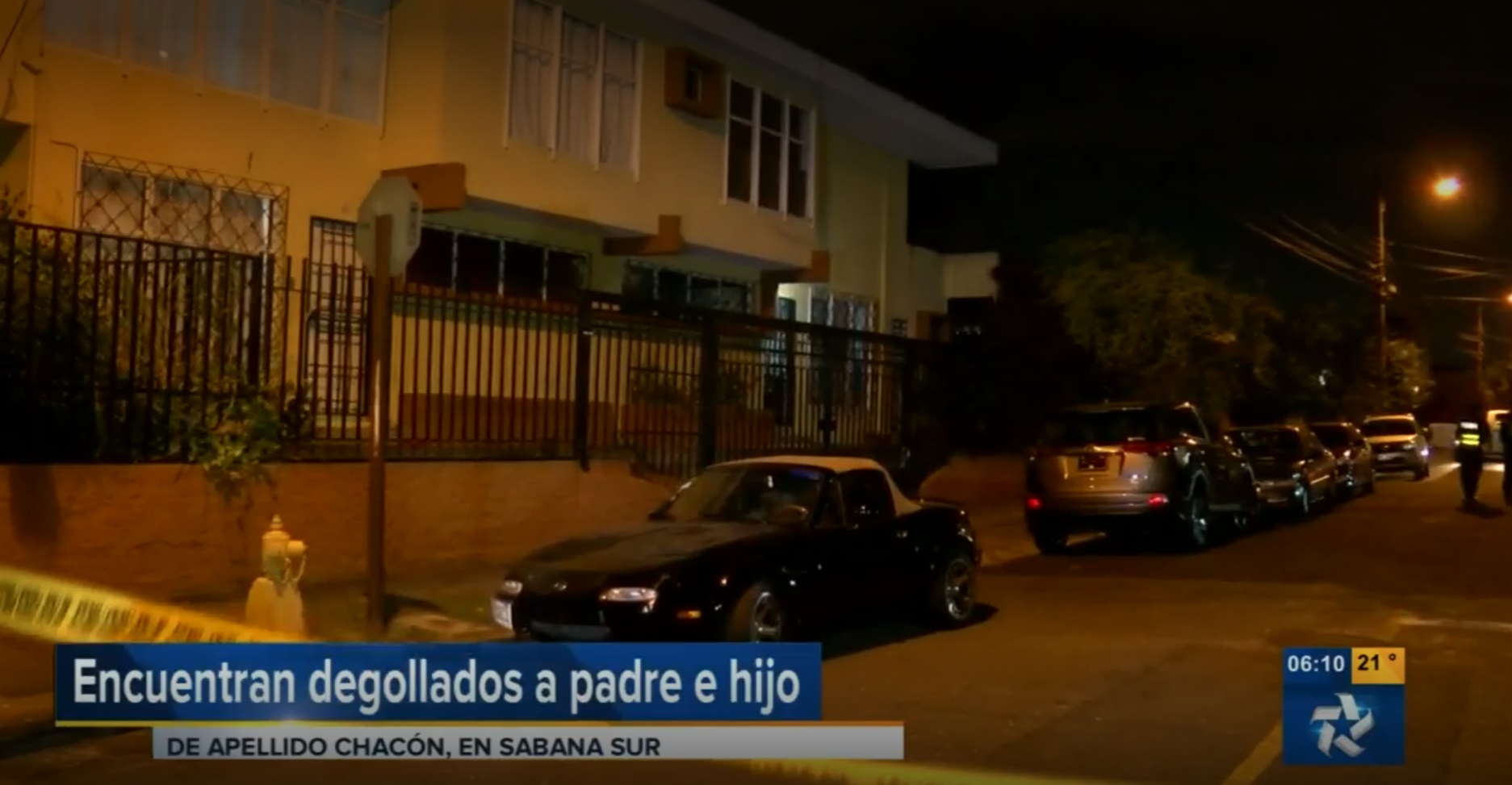 (+VIDEO) Asesinan a padre e hijo y los dejan en cuarto de servicio