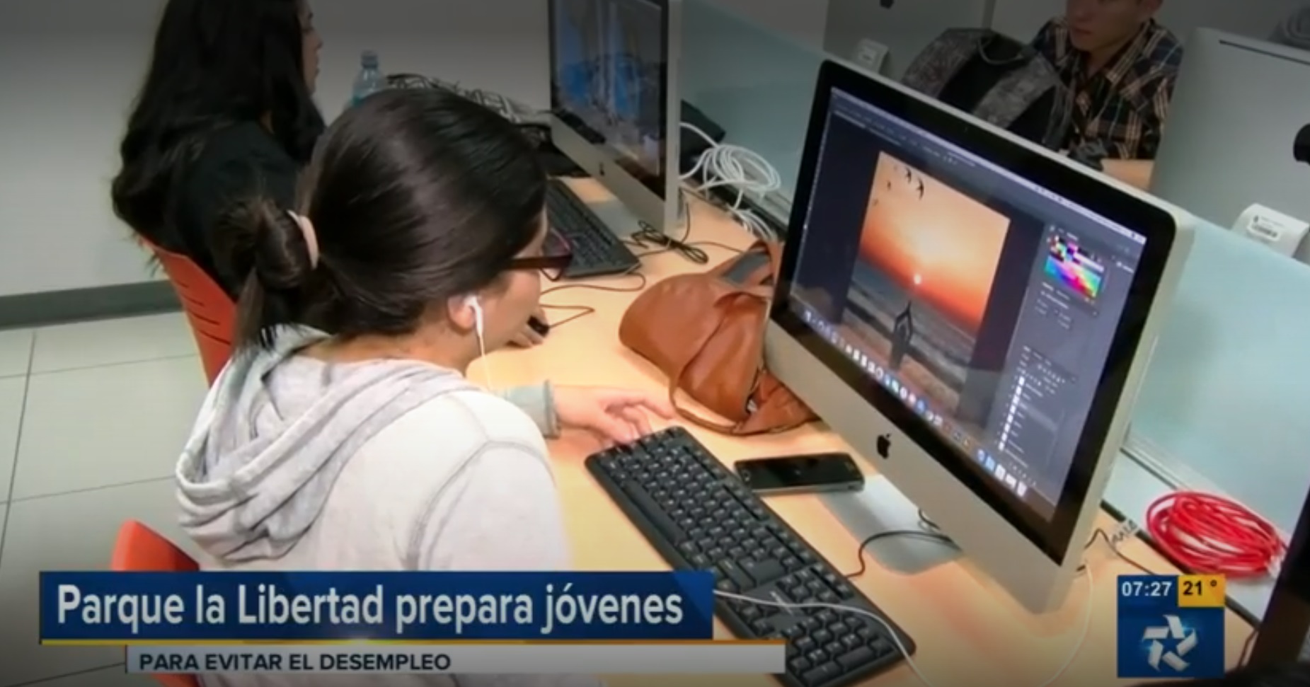 (+VIDEO) ‘Parque La Libertad’ alista a jóvenes para evitar desempleo