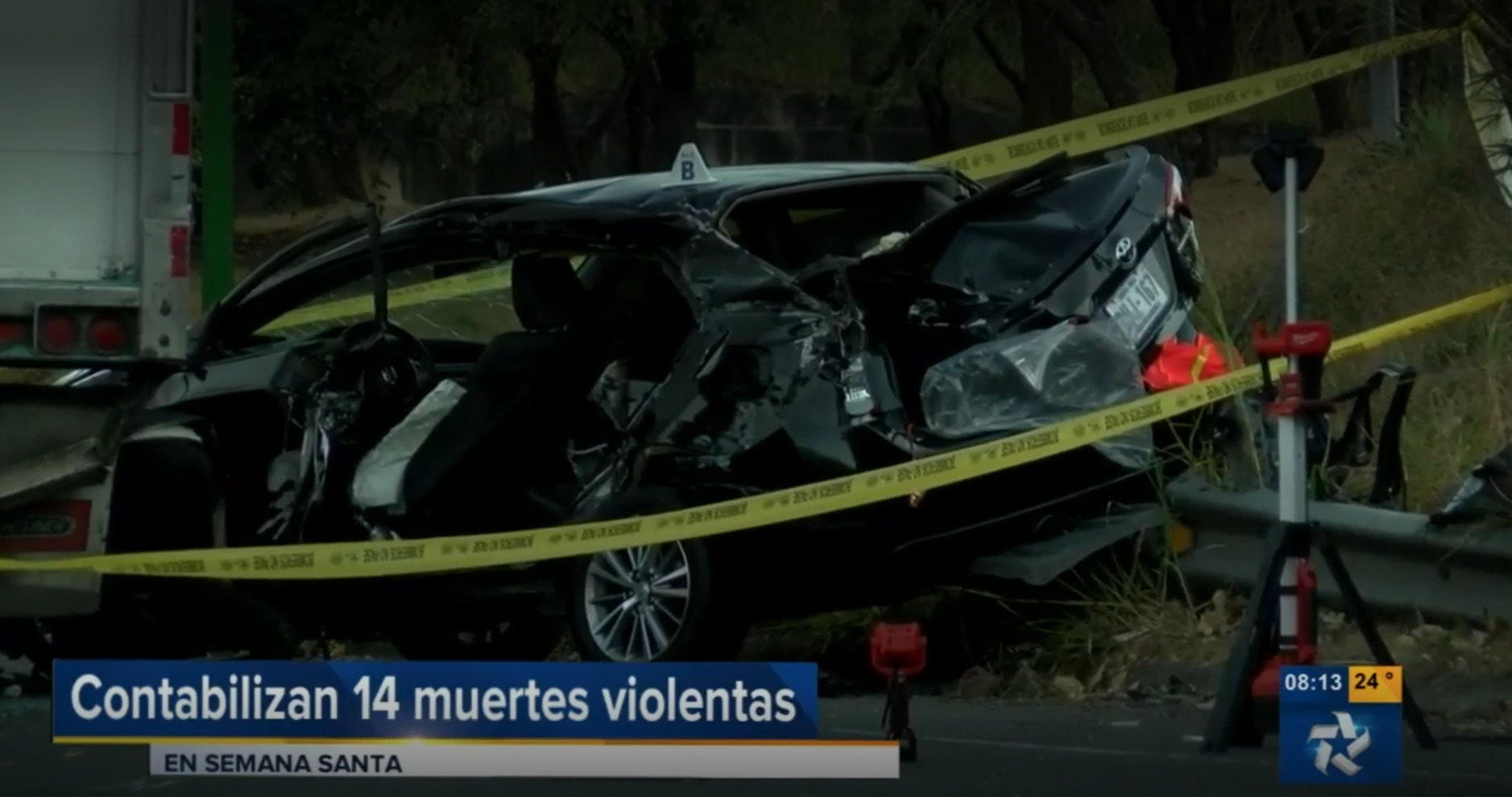 (+VIDEO) Contabilizan 15 muertes violentas en Semana Santa 