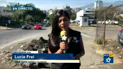 Escombros en Barrio Tournón