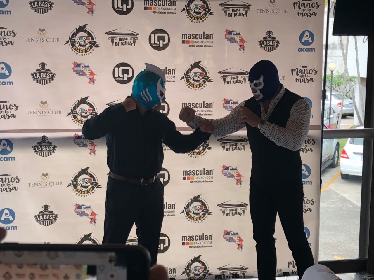 (+VIDEO) Blue Demon Jr. está en el país para brindar su espectáculo