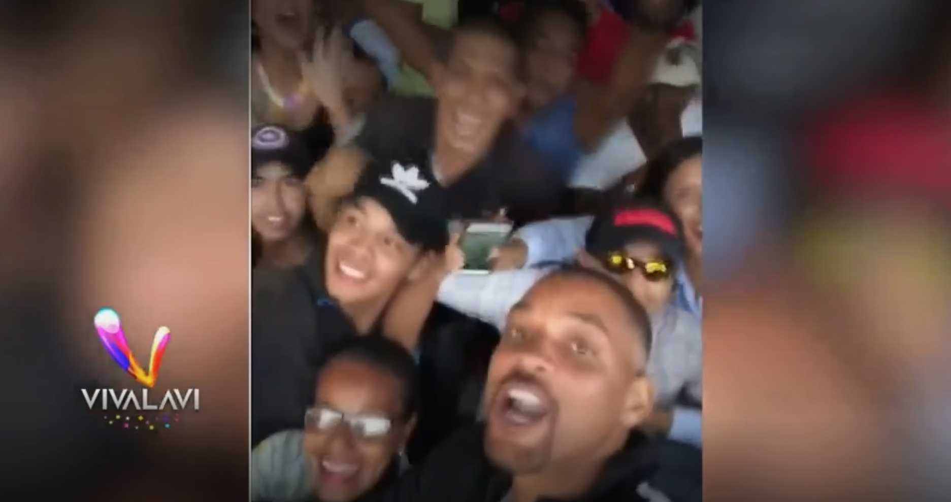 (+VIDEO) Will Smith en Colombia y no precisamente cantando vallenato