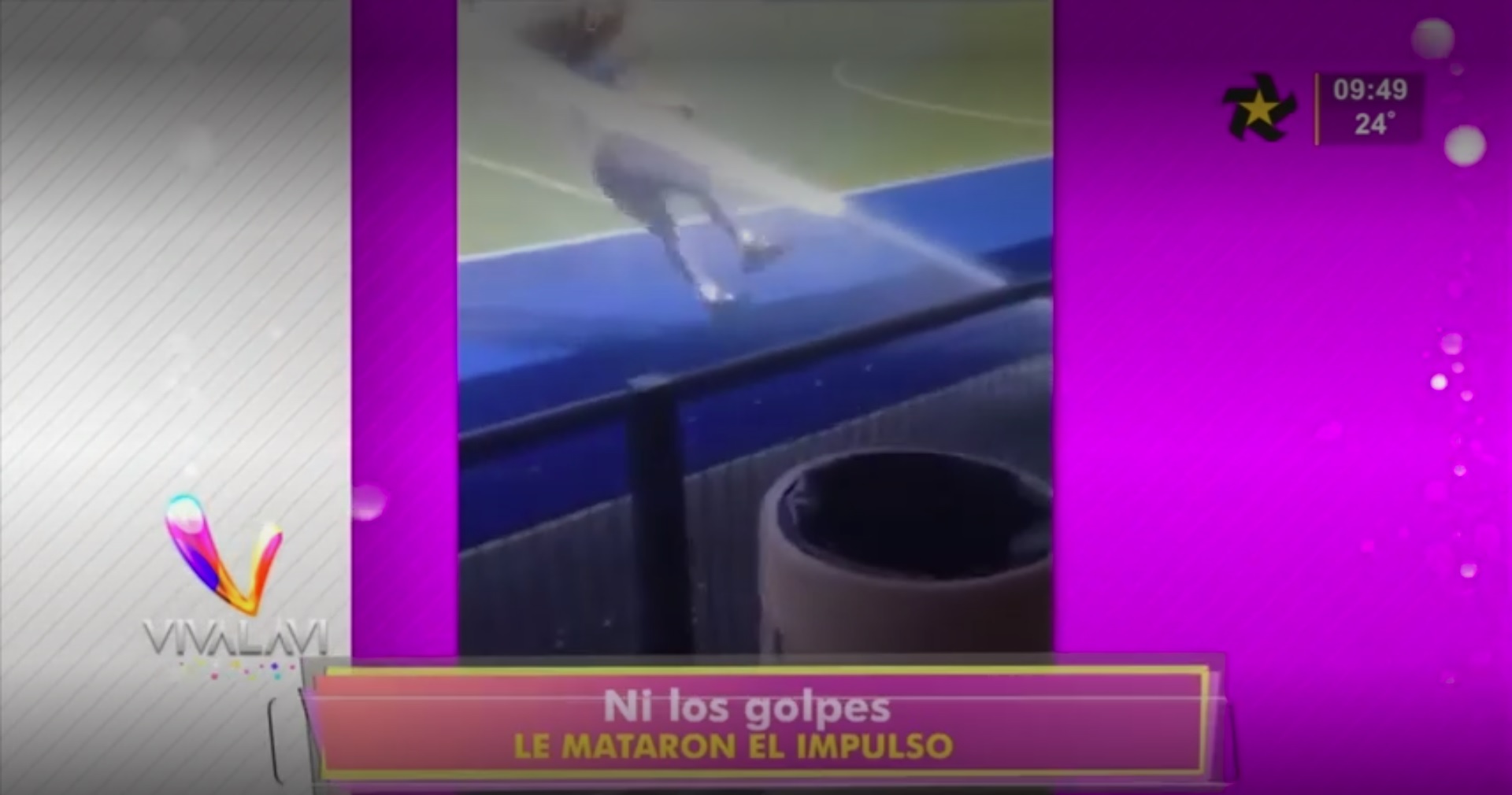 (+VIDEO) Ni los golpes le quitaron el impulso