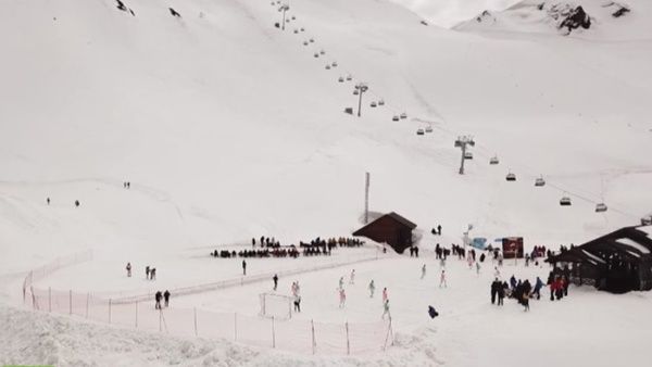 (+VIDEO) Rusia rompe el récord del partido a mayor altura
 