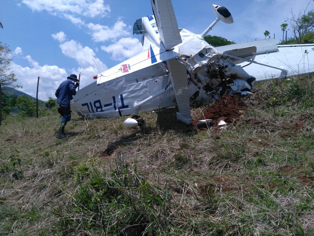 Tres accidentes aéreos en 72 horas, dejaron dos fallecidos 