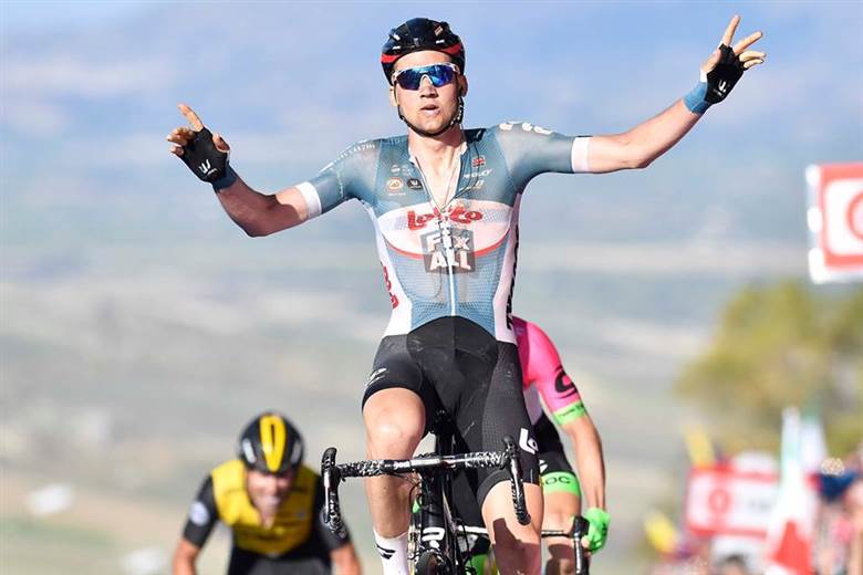  Tim Wellens conquistó cuarta etapa del Giro