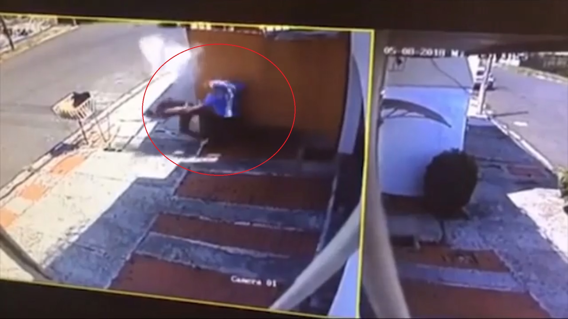 (+VIDEO) Supuesto funcionario del AyA intenta asaltar vivienda 