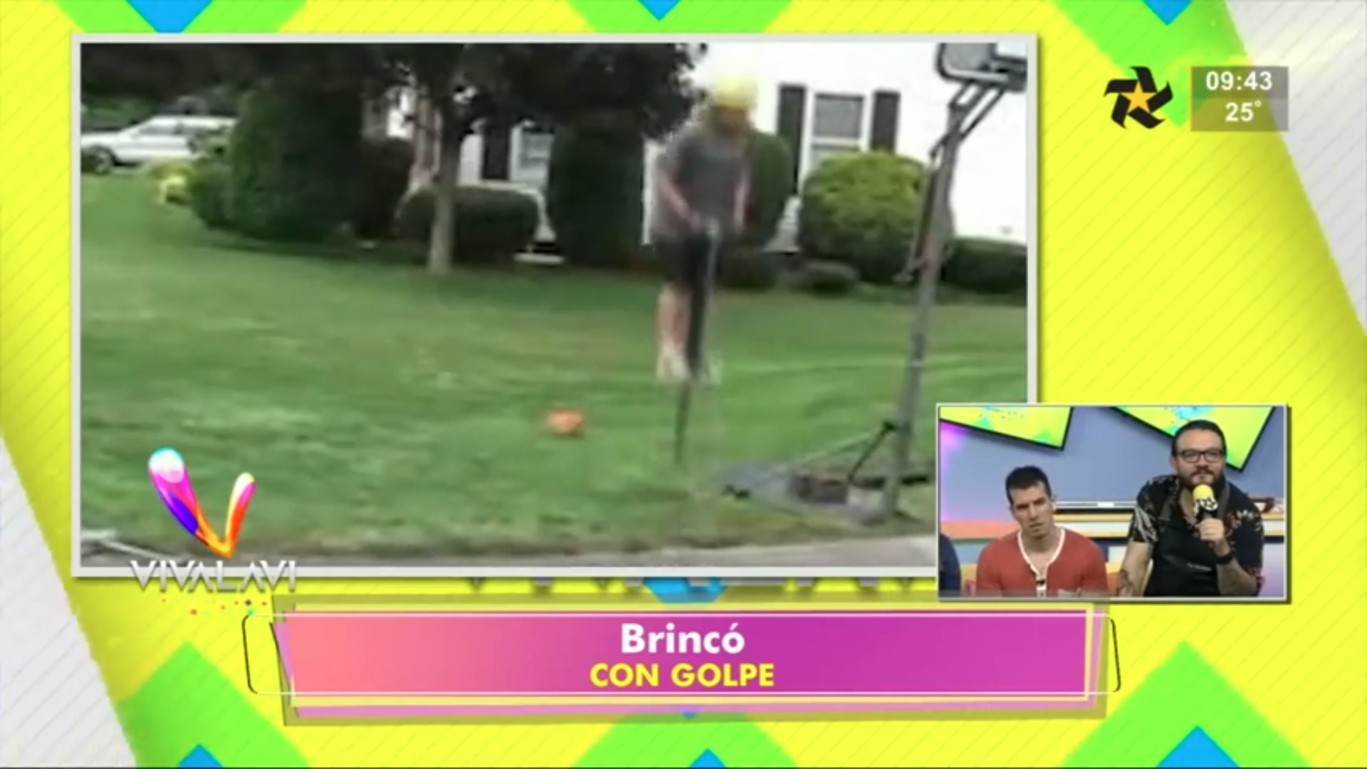 (+VIDEO) Niño no se olvidará de salto tras duro golpe