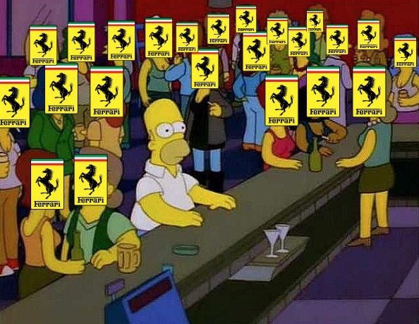 Memes de Ferrari