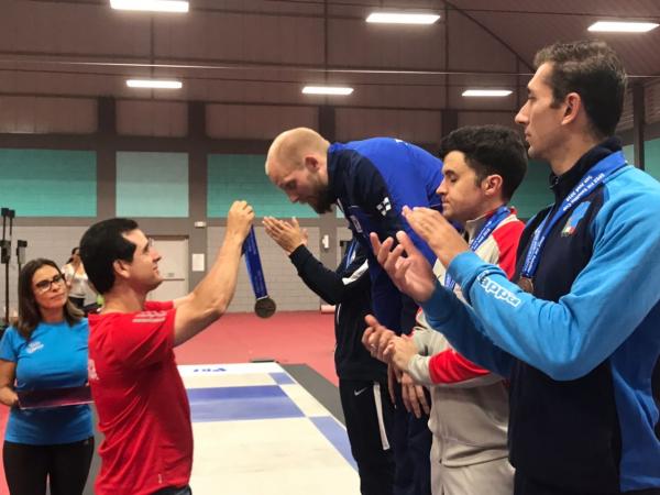 Finlandés es el campeón de la Copa Satélite de Esgrima 2018
 