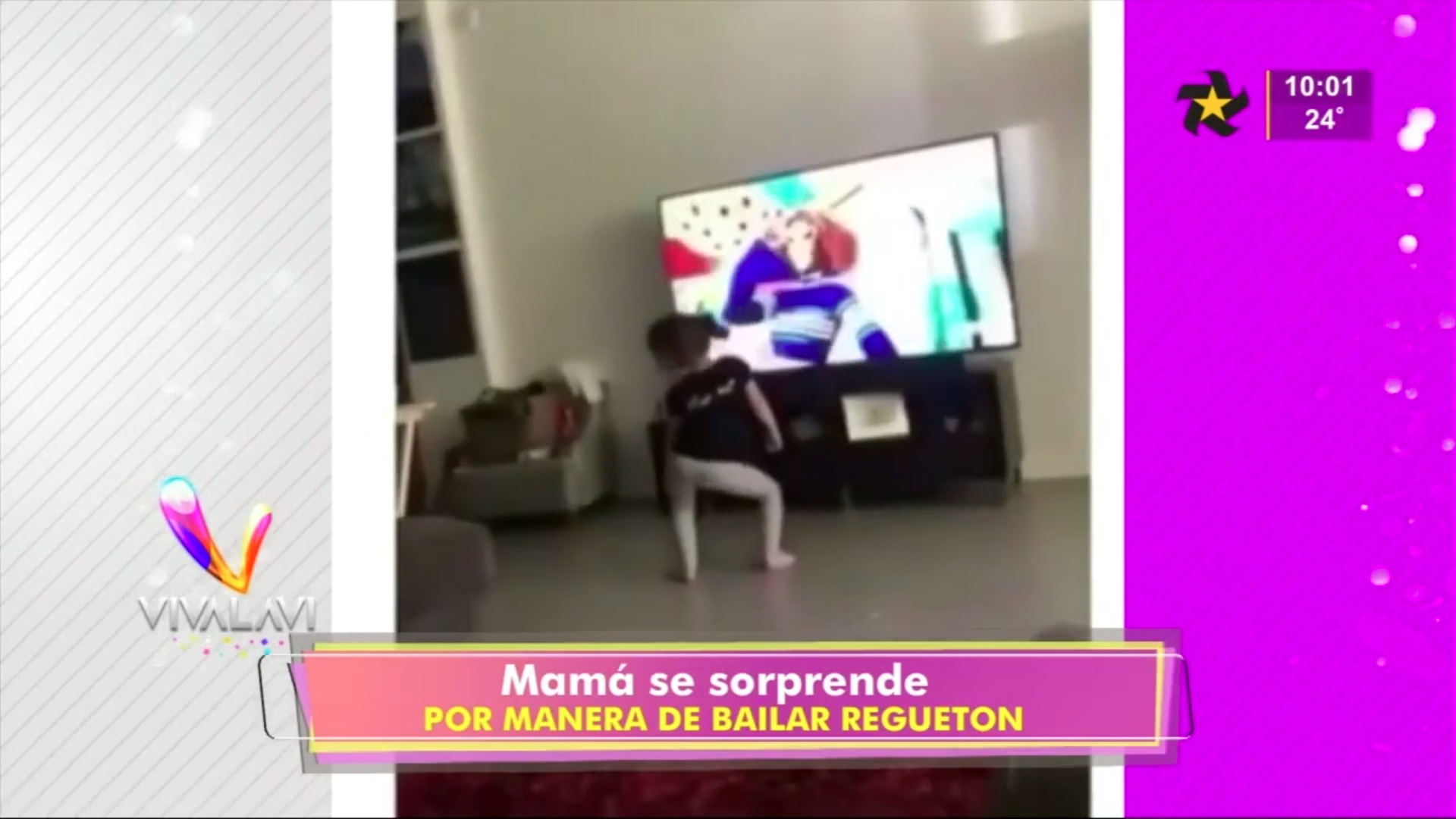 (+VIDEO) Esta niña 'mueve el bote' y su mamá queda 'impactada'