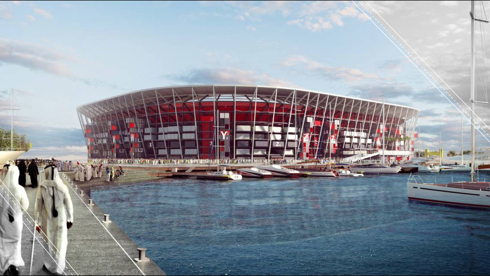 (+VIDEO) El estadio de “Lego” que tendrá Catar 2022