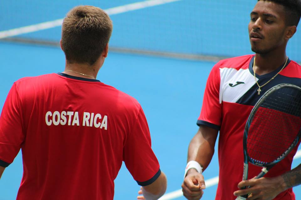 Costa Rica con marca perfecta en la Copa Davis y firmó su pase a semifinales
 