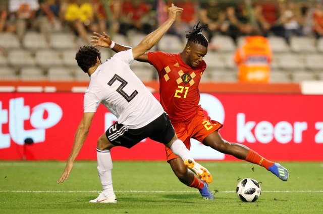 Bélgica golea 3-0 a Egipto
 