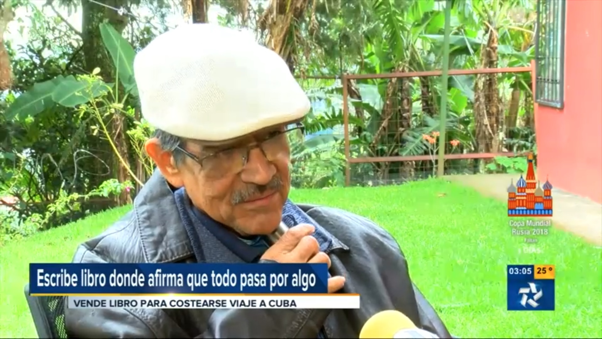 (+VIDEO) Cáncer terminal lo motivó a escribir un libro