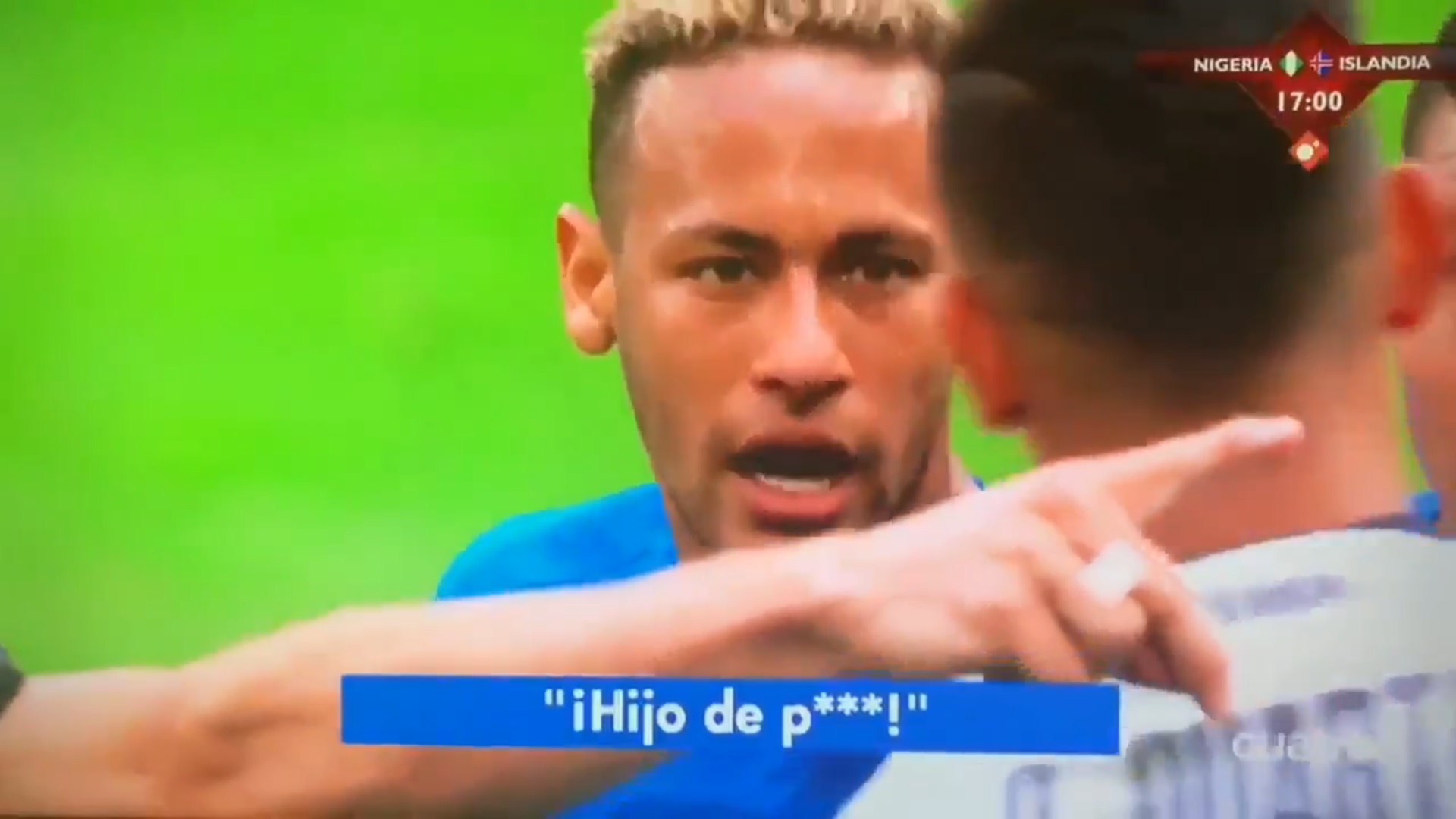 (+VIDEO) Graban a Neymar insultando a jugadores de 'La Sele' 