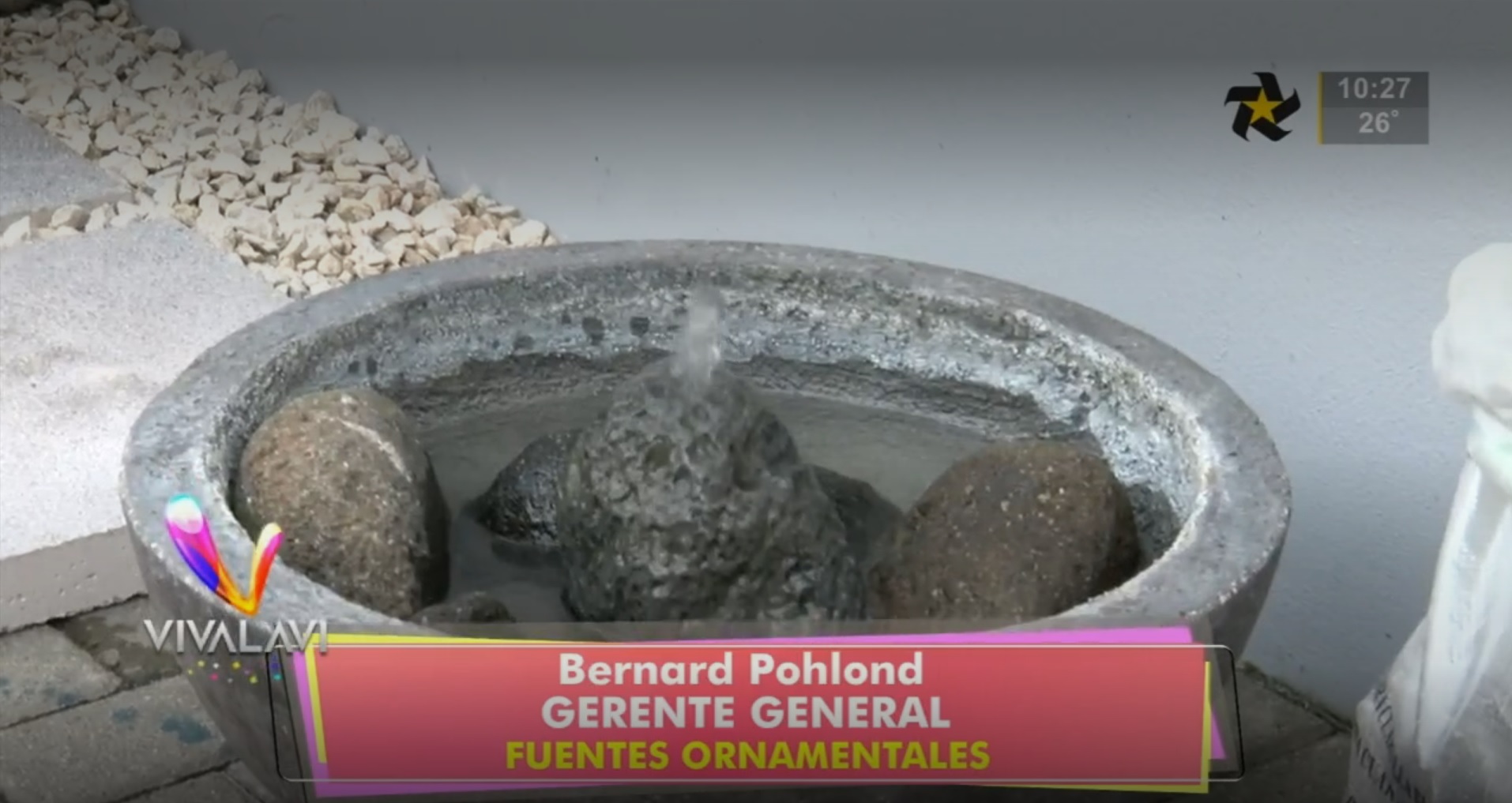 (+VIDEO) Fuentes ornamentales para decorar su hogar