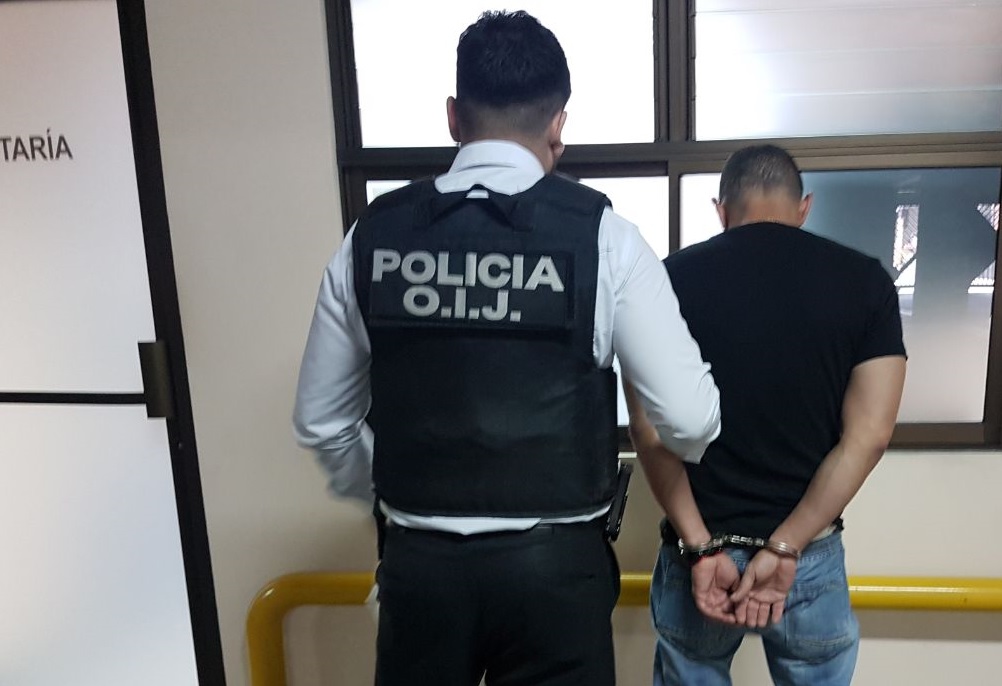 OIJ detiene seis sujetos requeridos por las autoridades 