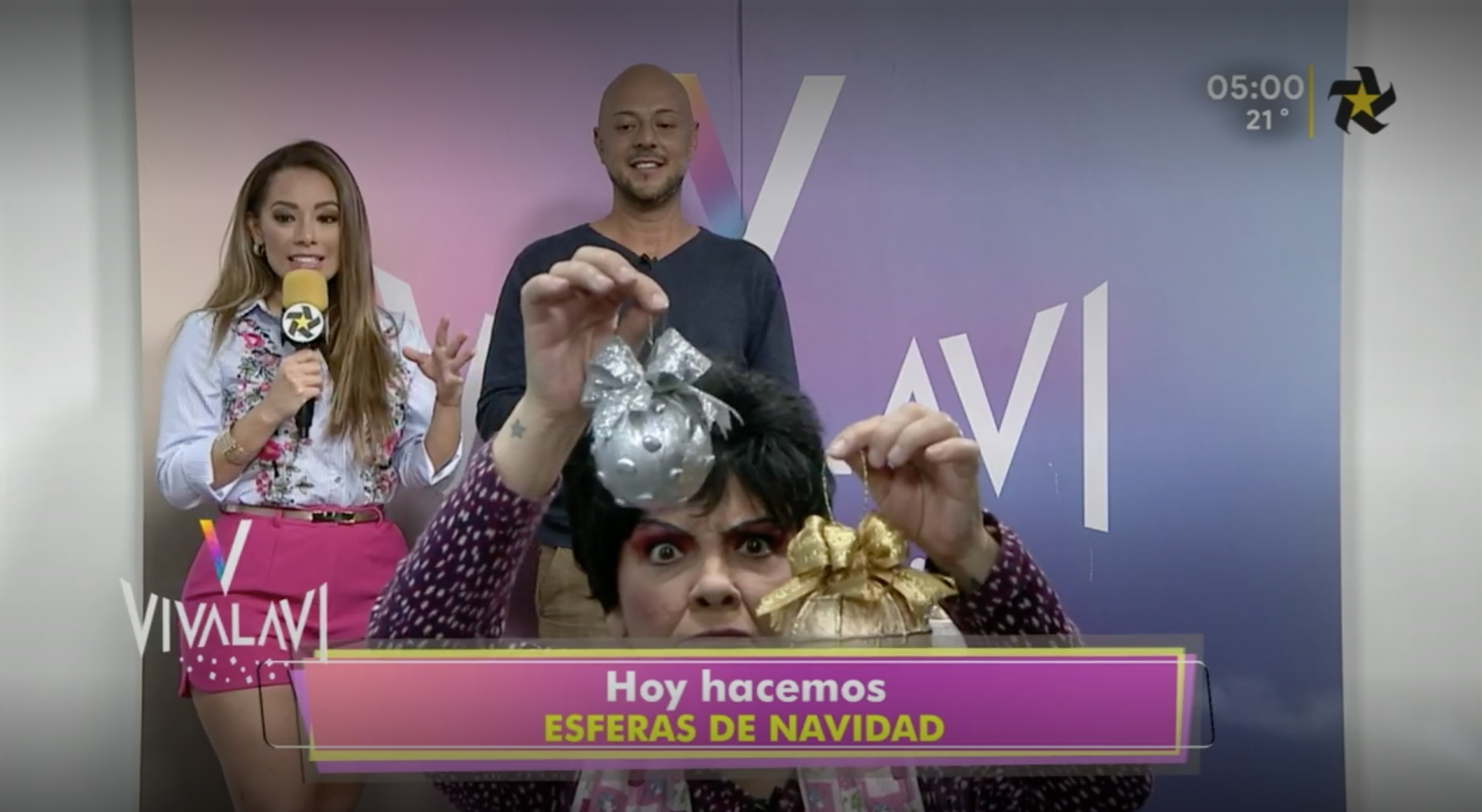 (+VIDEO) Elabore esferas navideñas con materiales reciclados