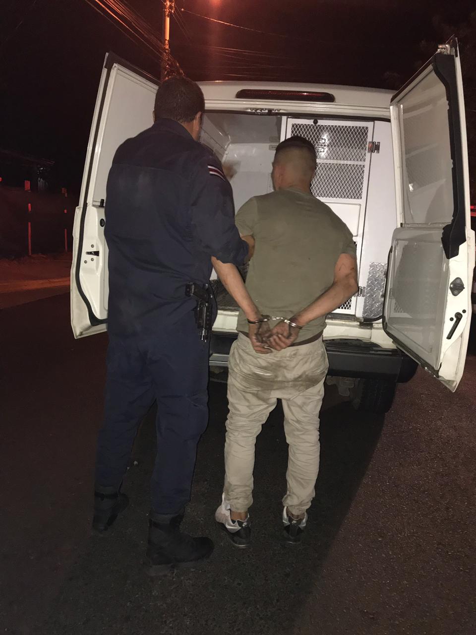 Acción policial logra detenció de siete sujetos en Heredia