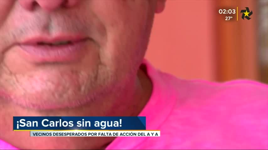 SAN CARLOS SIN AGUA