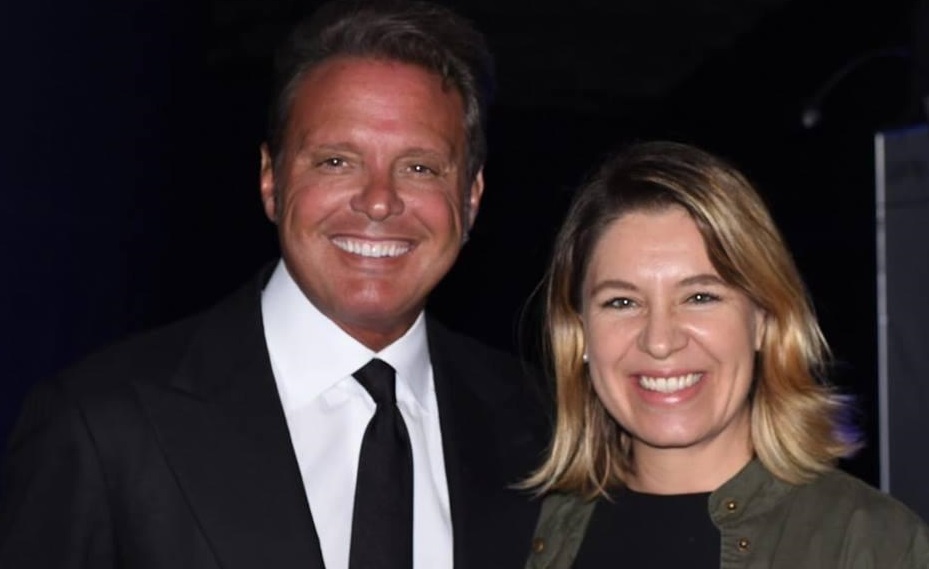 Claudia Dobles aprovechó para compartir con Luis Miguel en su visita a Costa Rica