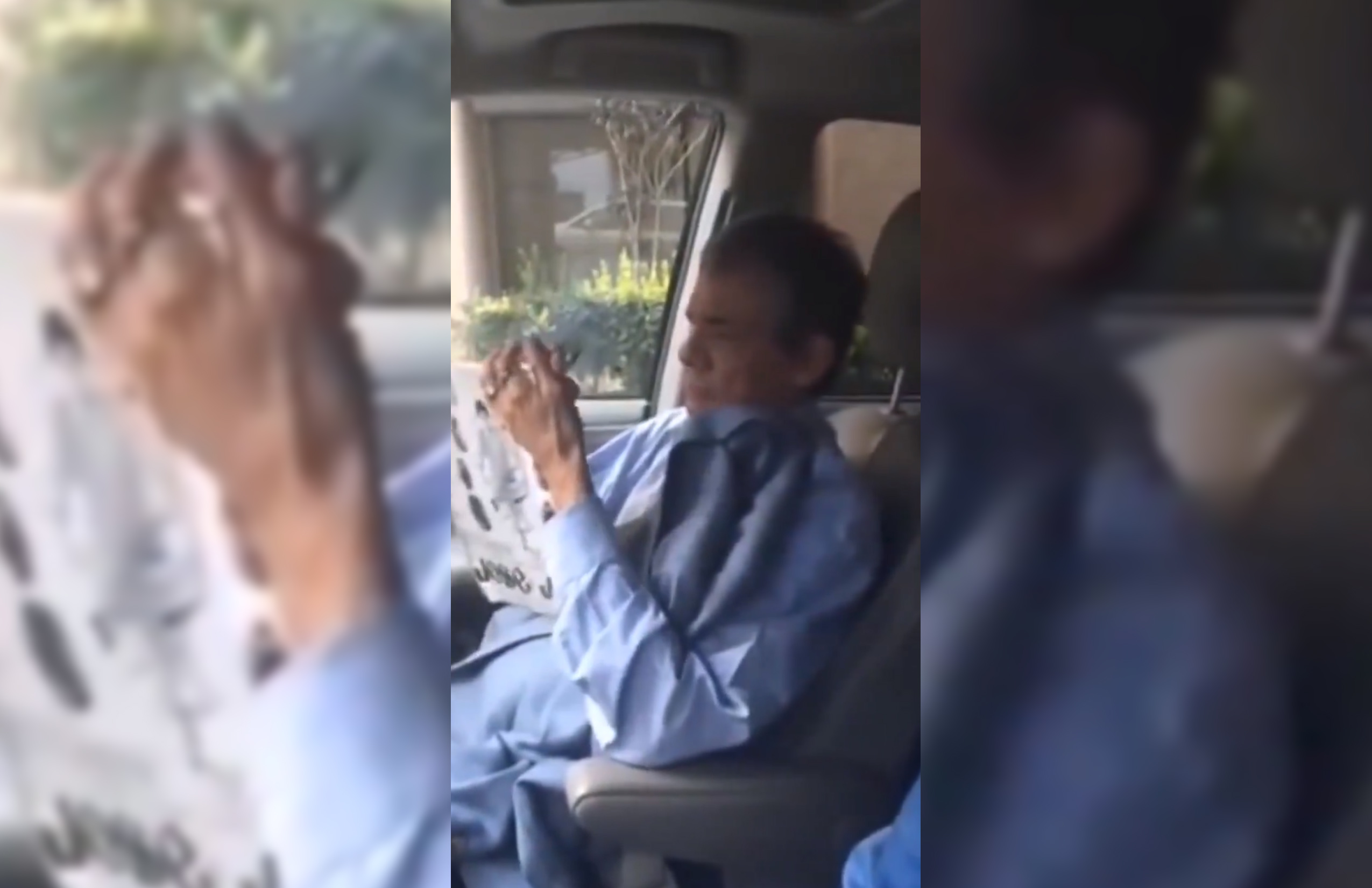 (+VIDEO) Taxista se grabó con José José cuando iba al médico 