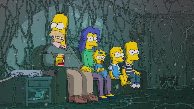 Los Simpson' hacen parodia de 'Stranger Things'

 