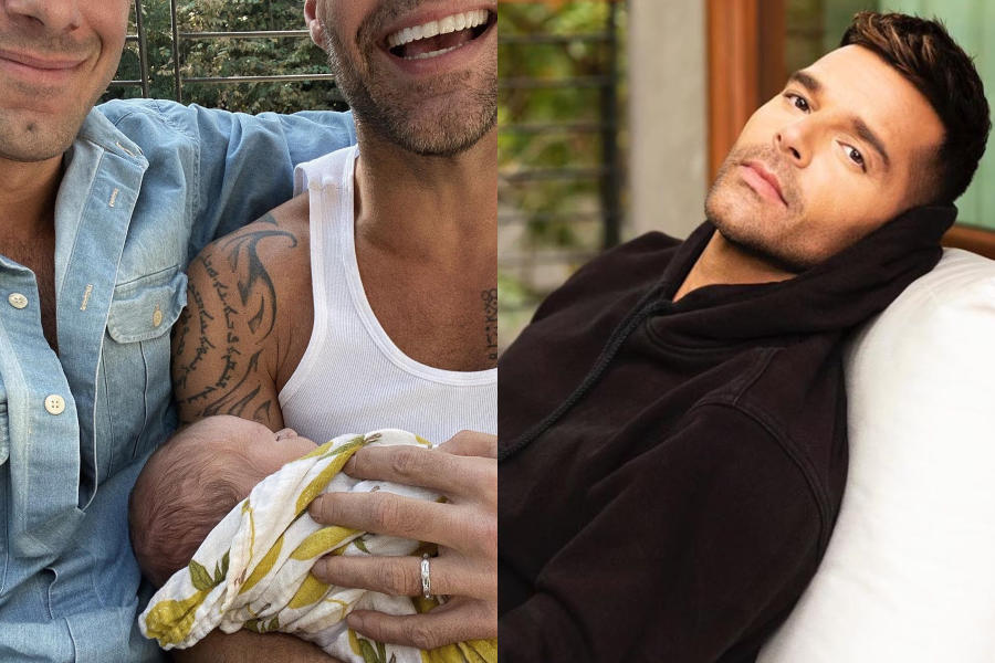¡Ricky Martin presenta a su cuarto hijo!