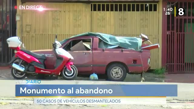 Carros abandonados 