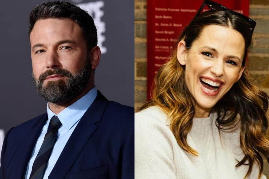 Captan a Ben Affleck en plena discusión con Jennifer Garner