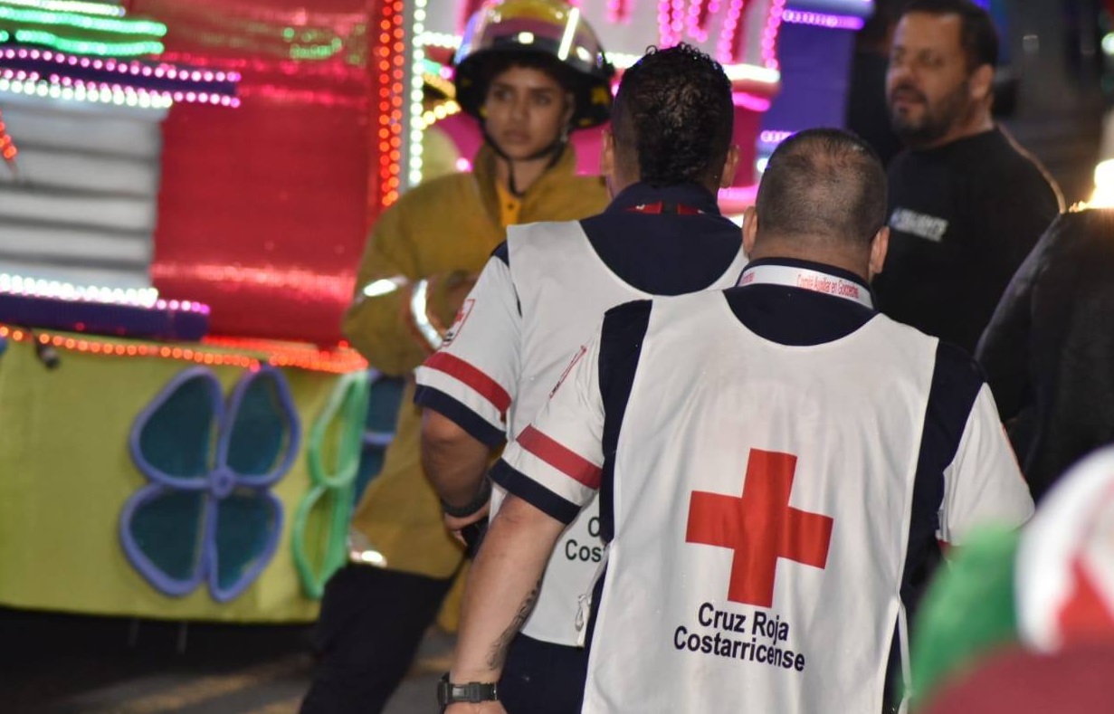 Más de 100 pacientes atendidos por la Cruz Roja durante el Festival de la Luz 