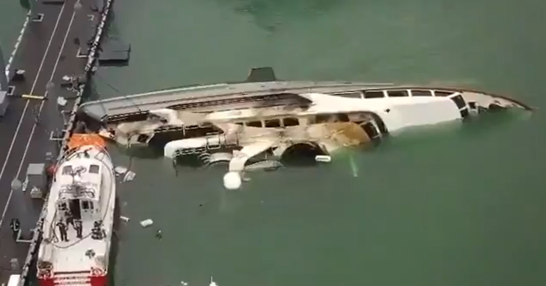 Marc Anthony pierde su yate en un incendio