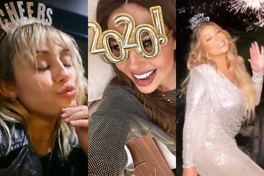 Así celebraron los famosos el Año Nuevo 2020

 
