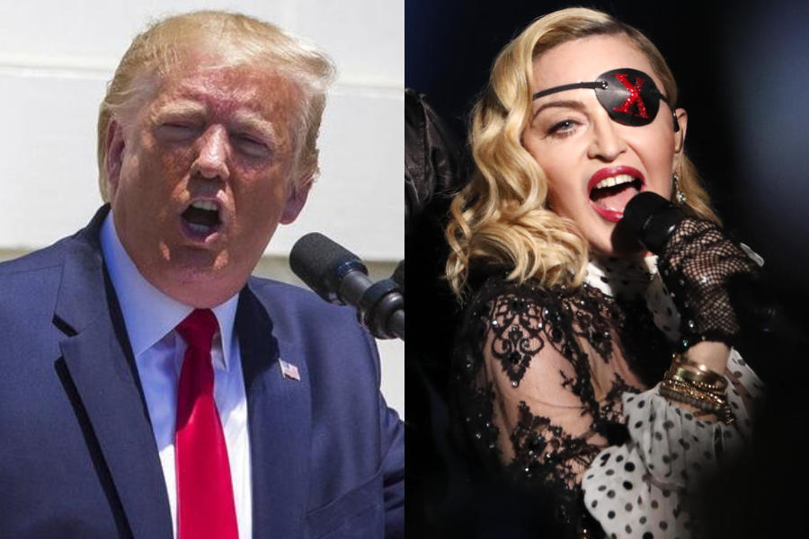 Madonna: Trump inventó la guerra con Irán