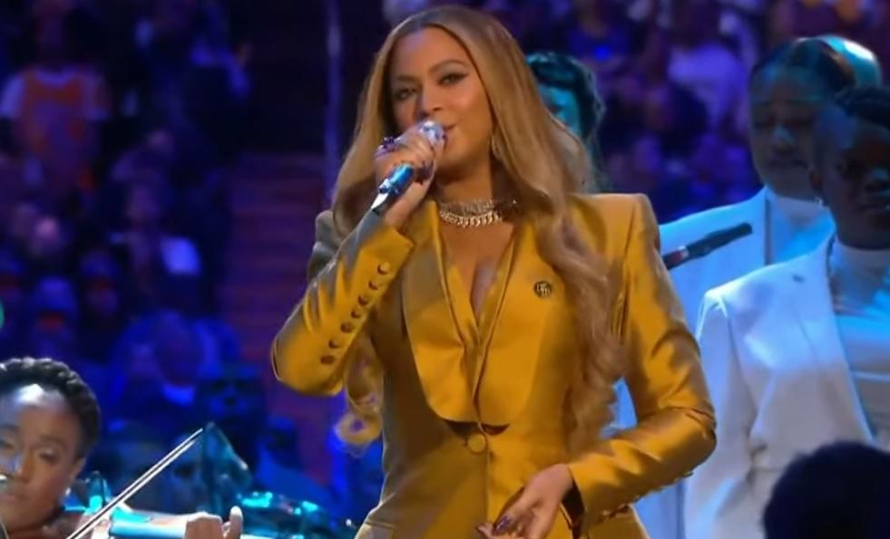 El conmovedor homenaje de Beyoncé a Kobe y Gianna Bryant