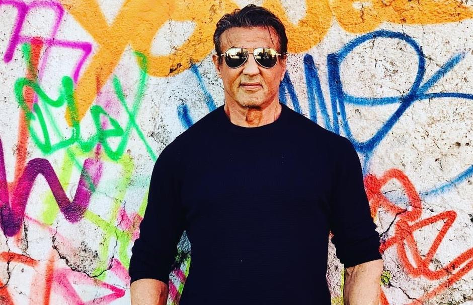 En plena cuarentena, revela Sylvester Stallone imágenes de su nueva película