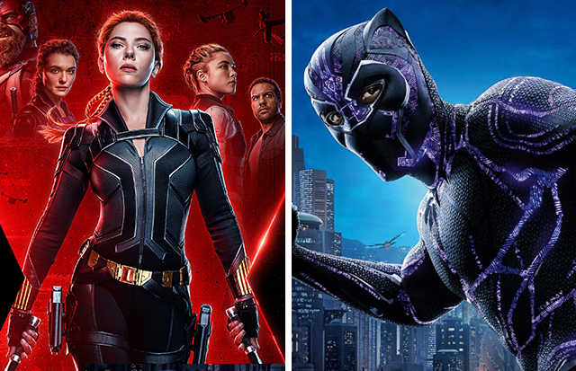 Black Widow y Black Panther 2 destacan entre los estrenos de la Fase 4 del MCU