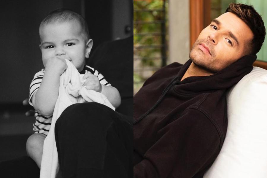 Ricky Martin comparte primera foto del rostro de su cuarto hijo