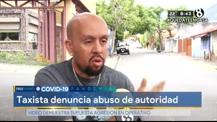 Taxista denuncia 