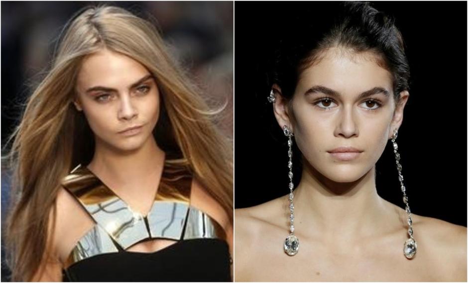 Captan de la mano durante protesta a Cara Delevigne y Kaia Gerber