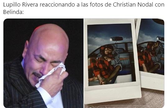 Christian Nodal y Belinda ya son tendencia en Twitter. | Twitter