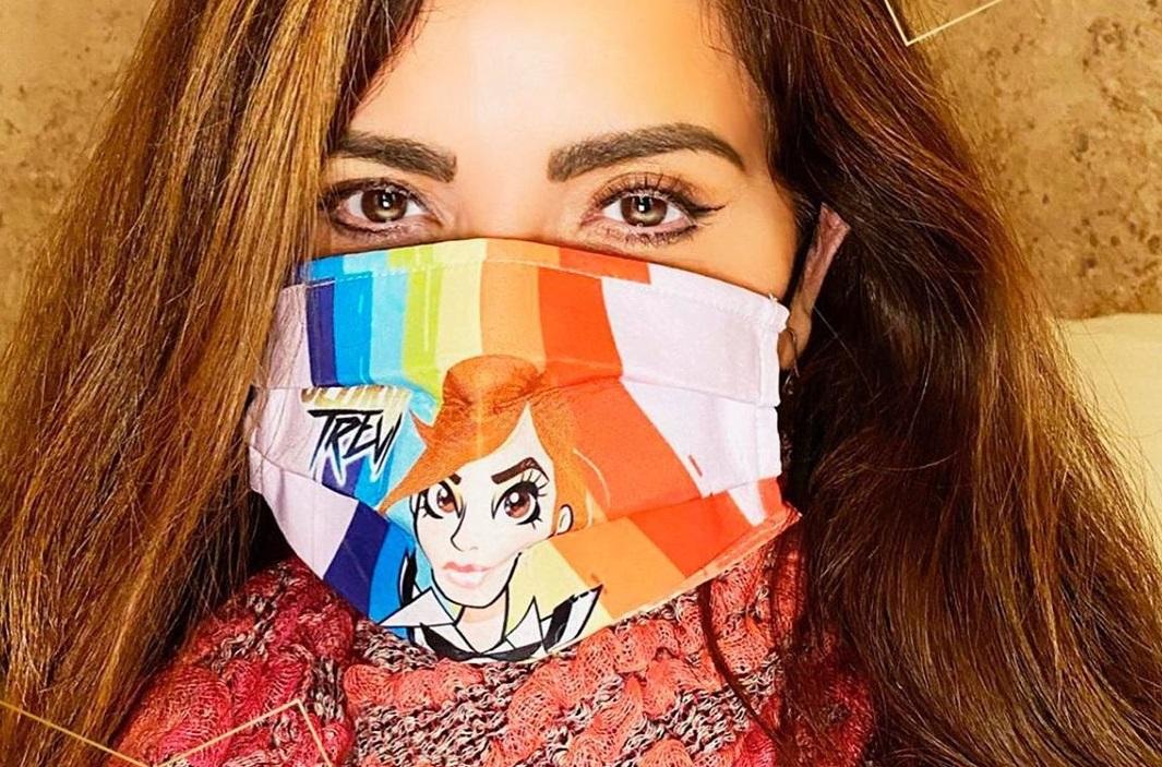 Los siete diseños representan canciones de la cantante Gloria Trevi. Instagram @GloriaTrevi