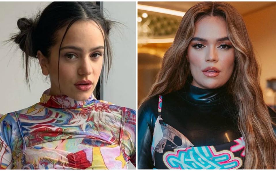 Rosalía y Karol G son dos de las cantantes más importantes del género urbano. | Instagram @KarolG, @Rosalia